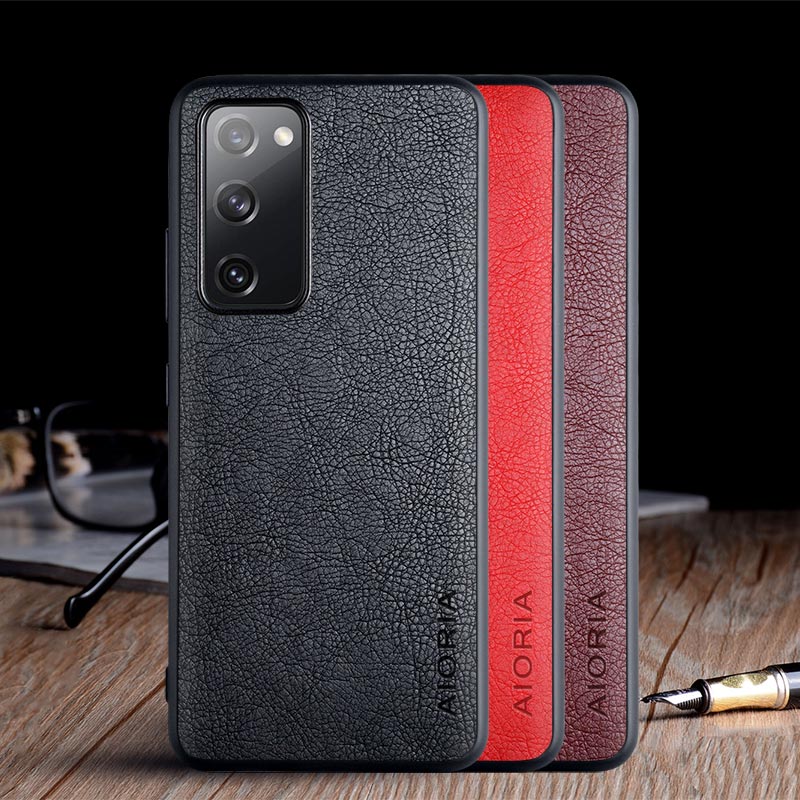 Cases for Samsung Galaxy S20 FE 5G funda luxury Vintage Leather skin coque soft cover, Brown
Cases for Samsung Galaxy S20 FE 5G funda luxury Vintage Leather skin coque soft cover, Brown