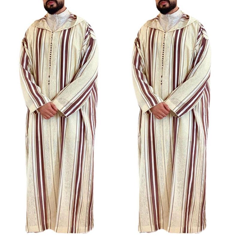 Ethnic Clothing Ramadan Fashion Long Caftan Muslim Abaya Shirt Youth Qamis Homme Loose Casual Lapel Neck Islamic For Mens
Ethnic Clothing Ramadan Fashion Long Caftan Muslim Abaya Shirt Youth Qamis Homme Loose Casual Lapel Neck Islamic For Mens