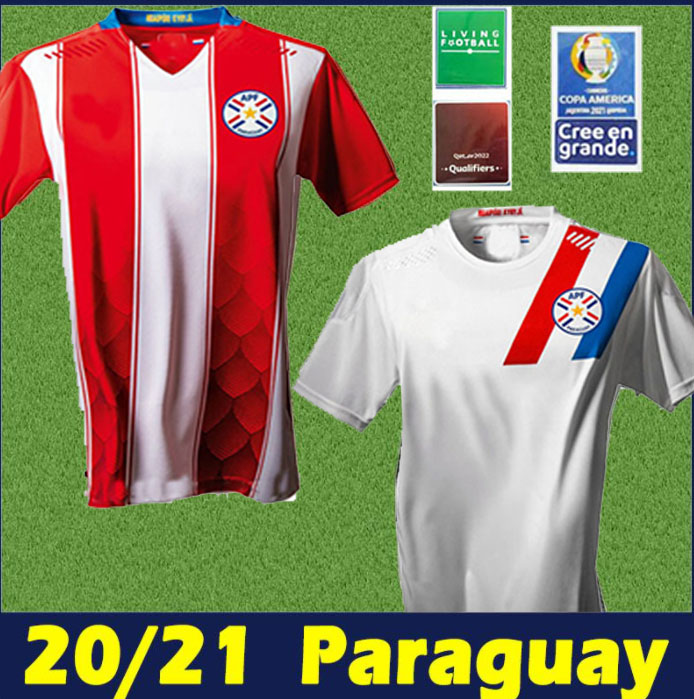 20/21 Paraguay Soccer Jerseys Copa America national team A.ROMERO F.BALBUENA M.ALMIRON football jerseys camiseta de Paraguay 2021 Thai, Home
20/21 Paraguay Soccer Jerseys Copa America national team A.ROMERO F.BALBUENA M.ALMIRON football jerseys camiseta de Paraguay 2021 Thai, Home