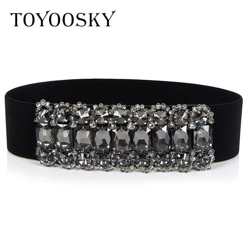 2019 Luxury Designer Leather Belts for Women High Quality Elegant Elastic Belt Skinny Belt for Women with Crystal Toyoosky Q0624, Black;brown
2019 Luxury Designer Leather Belts for Women High Quality Elegant Elastic Belt Skinny Belt for Women with Crystal Toyoosky Q0624, Black;brown