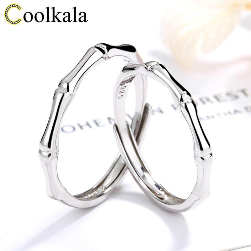 Cluster Rings Coolkala S925 Sterling Silver Simple Cold Wind Green Plum And Bamboo Horse Couple Ring
Cluster Rings Coolkala S925 Sterling Silver Simple Cold Wind Green Plum And Bamboo Horse Couple Ring