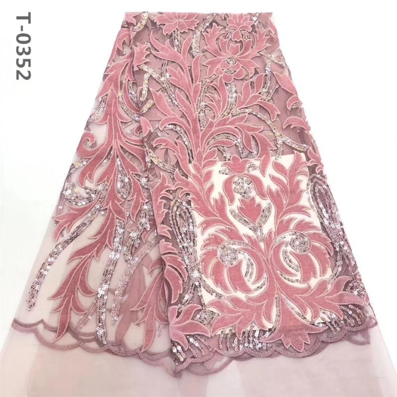 African Lace Fabric High Quality French Tulle Net Lace Fabric Velvet Sequins For Women Wedding Dress
African Lace Fabric High Quality French Tulle Net Lace Fabric Velvet Sequins For Women Wedding Dress