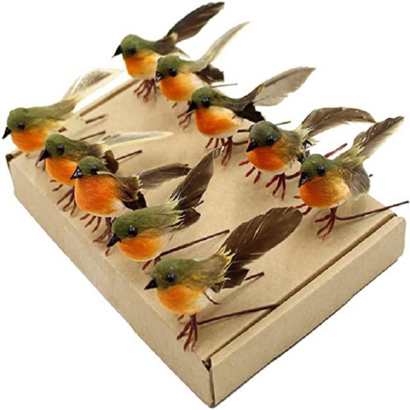 party decoration 12pcs christmas tree craft very cute artificial feather bird xmas decor garden wedding
party decoration 12pcs christmas tree craft very cute artificial feather bird xmas decor garden wedding