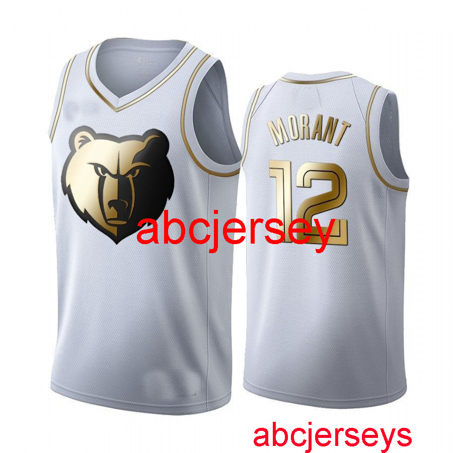 19 Platinum Edition Jerseys MEN Basketball Jerseys Sportswear MORANT #12 WHITE GOLD -XXL Men' ,M,L,XL,XXL Vest
19 Platinum Edition Jerseys MEN Basketball Jerseys Sportswear MORANT #12 WHITE GOLD -XXL Men' ,M,L,XL,XXL Vest