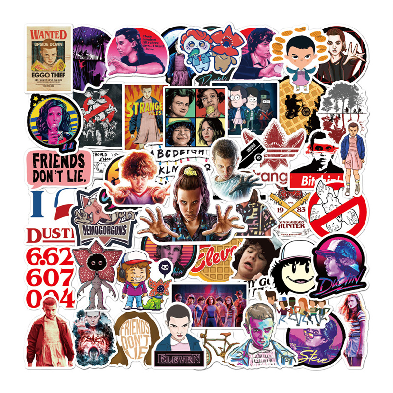 Notebook Stickers d'émission télévisée drôle Diy Graffiti Secrals étanches pour les ordinateurs portables de guitare de casque de car cas à vél