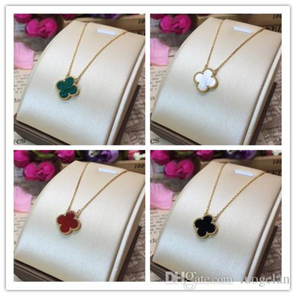 2021 Fashion Jewelry Four Leaf Flower Necklace Black and White Red Green Four Leaf Flower Shell Agate 925 Silver Necklace
2021 Fashion Jewelry Four Leaf Flower Necklace Black and White Red Green Four Leaf Flower Shell Agate 925 Silver Necklace