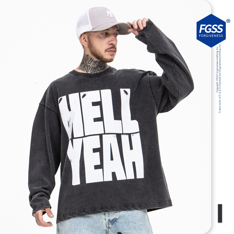 Fleeces Sweater Hoodie Hoody Men's Wear | 21 Autumn and Winter New Tide Brand High Street Washed Old Hell Skull Alphabet Printed Short Sleeve T-shirt, Black
Fleeces Sweater Hoodie Hoody Men's Wear | 21 Autumn and Winter New Tide Brand High Street Washed Old Hell Skull Alphabet Printed Short Sleeve T-shirt, Black