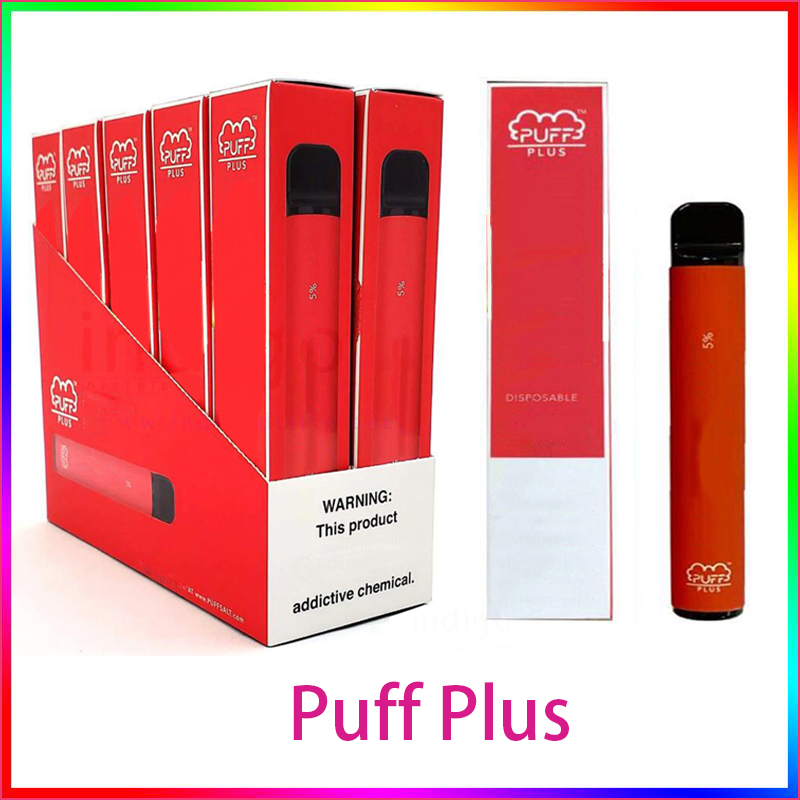 PUFF Bar Plus Disposable Vape Pen device Electronic Cigarette 800 Puffs 550mah 3.2ml Pod starter kit
PUFF Bar Plus Disposable Vape Pen device Electronic Cigarette 800 Puffs 550mah 3.2ml Pod starter kit