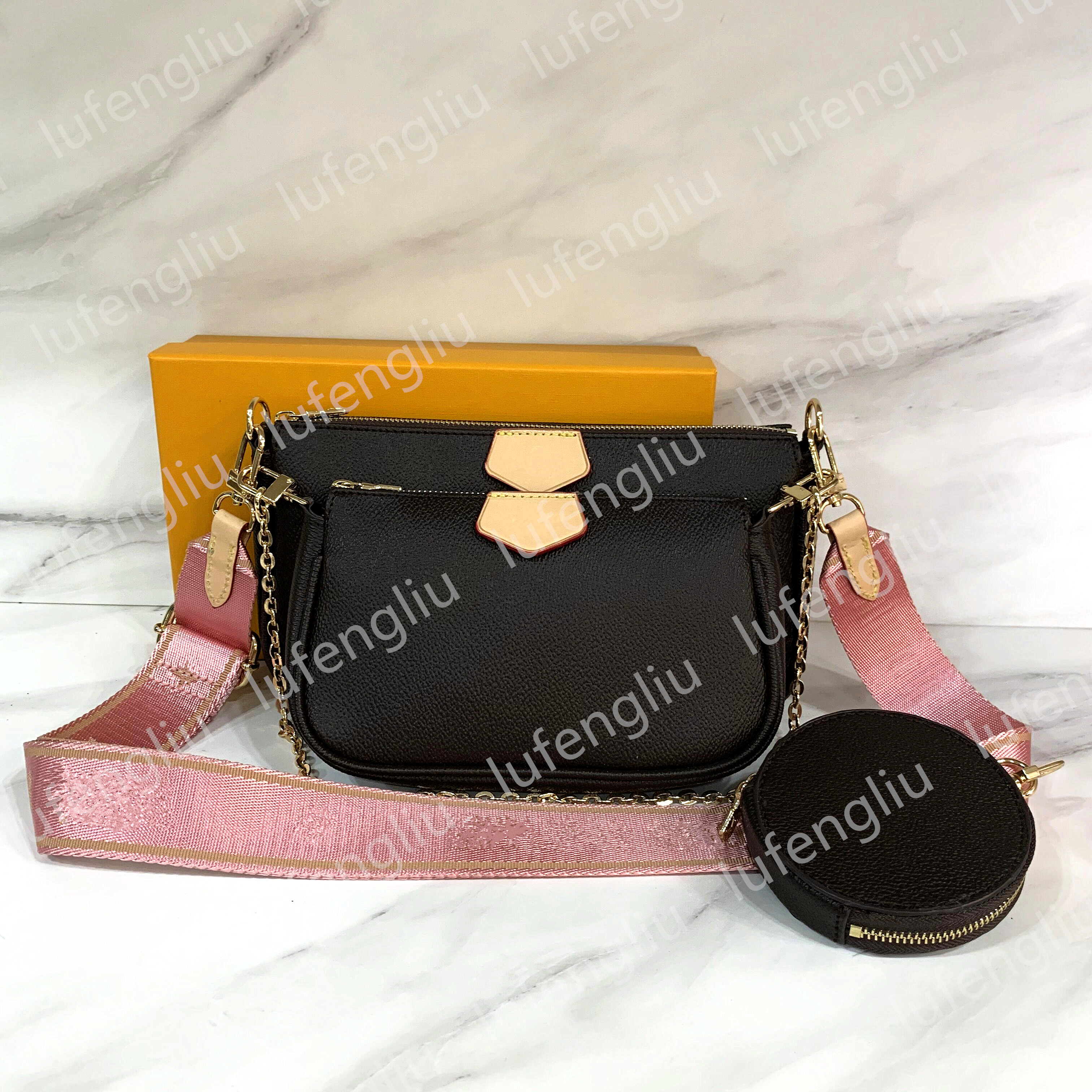 NEW leather bag favorite multi pochette accessories handbag purse genuine leather flower shoulder crossbody bag ladies purses 3 pcs purse bags, Pink
NEW leather bag favorite multi pochette accessories handbag purse genuine leather flower shoulder crossbody bag ladies purses 3 pcs purse bags, Pink