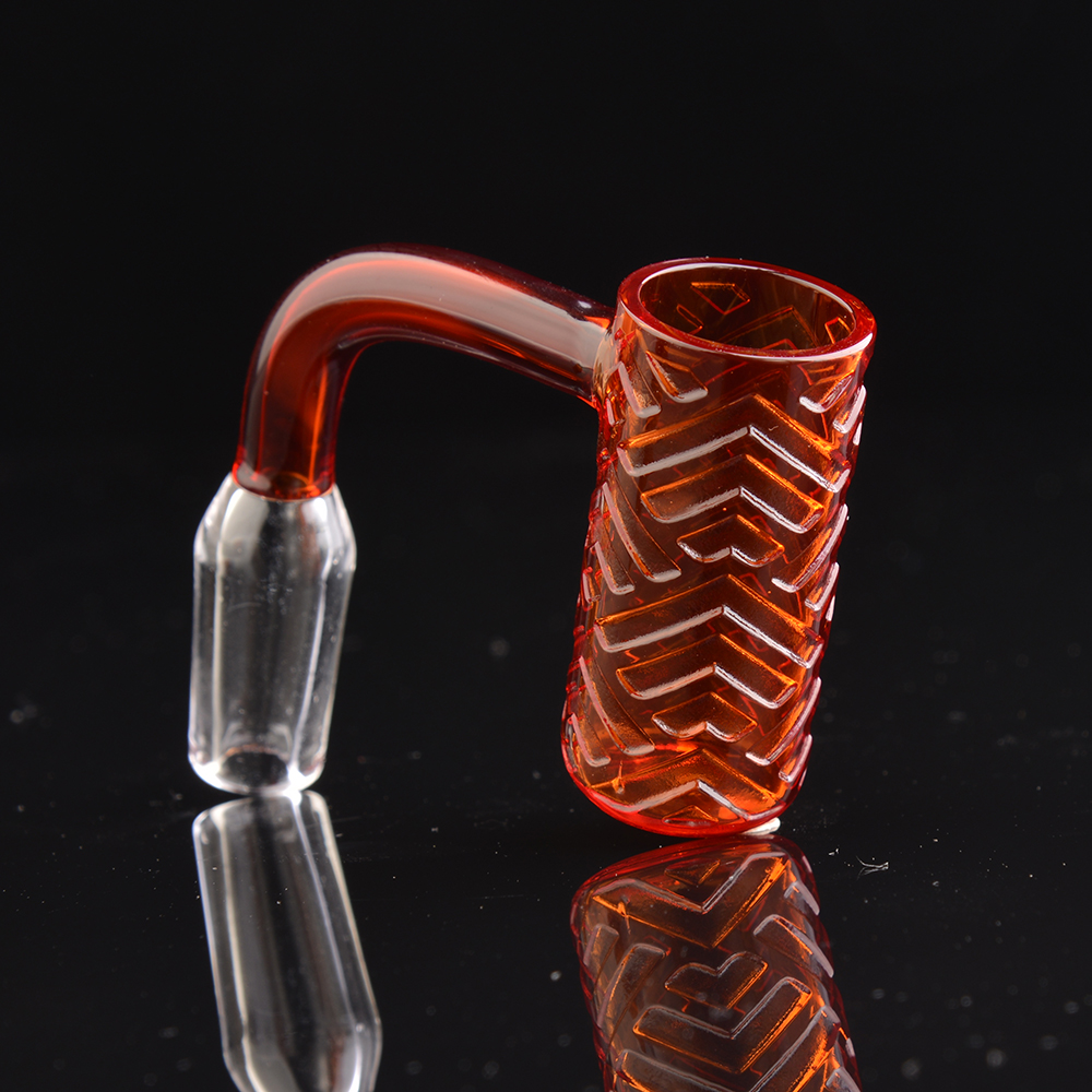 Quartz Smoking Accessories banger with deep carving pattern 20mm Bowl 72mm Length 10mm 18mm 14mm Male Female Joint Dab Rig 813
Quartz Smoking Accessories banger with deep carving pattern 20mm Bowl 72mm Length 10mm 18mm 14mm Male Female Joint Dab Rig 813