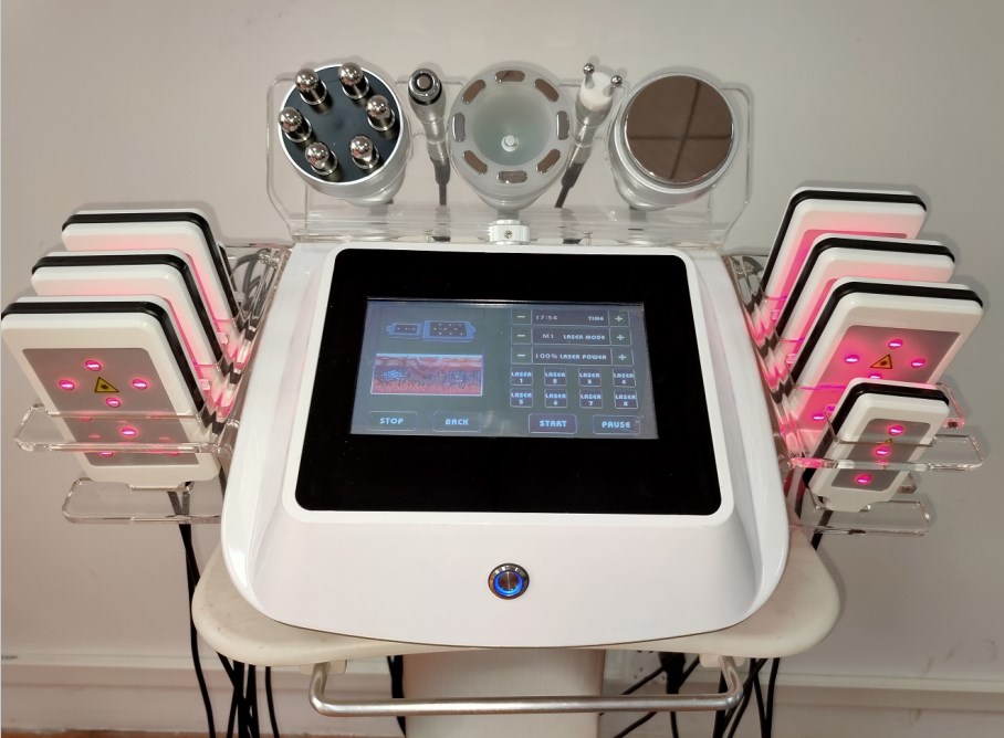 clinic salon spa 6 in 1 radio frequency skin tightening slimming ultrasonic cavitation 40k laser lipo machine
clinic salon spa 6 in 1 radio frequency skin tightening slimming ultrasonic cavitation 40k laser lipo machine