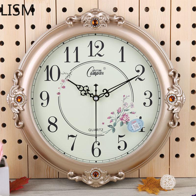 Round Wall Clock Vintage Retro Antique European Style Living Room Bedroom Fashion Creative Pastoral Wall Watch Quartz Clock
Round Wall Clock Vintage Retro Antique European Style Living Room Bedroom Fashion Creative Pastoral Wall Watch Quartz Clock