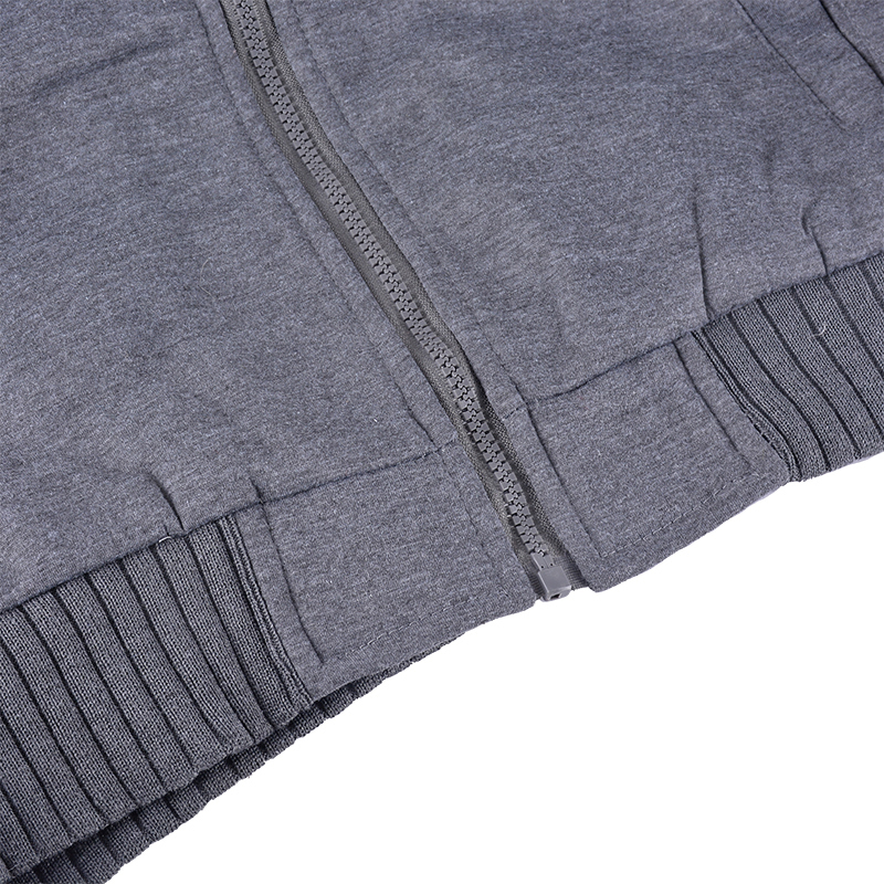 Casual Hoodies Sweateshirts Men Velvet Zipper Warm Poleron Hombre Fashion Loose Parkas Streetwear Thick Solid Cardigan Coat 201020