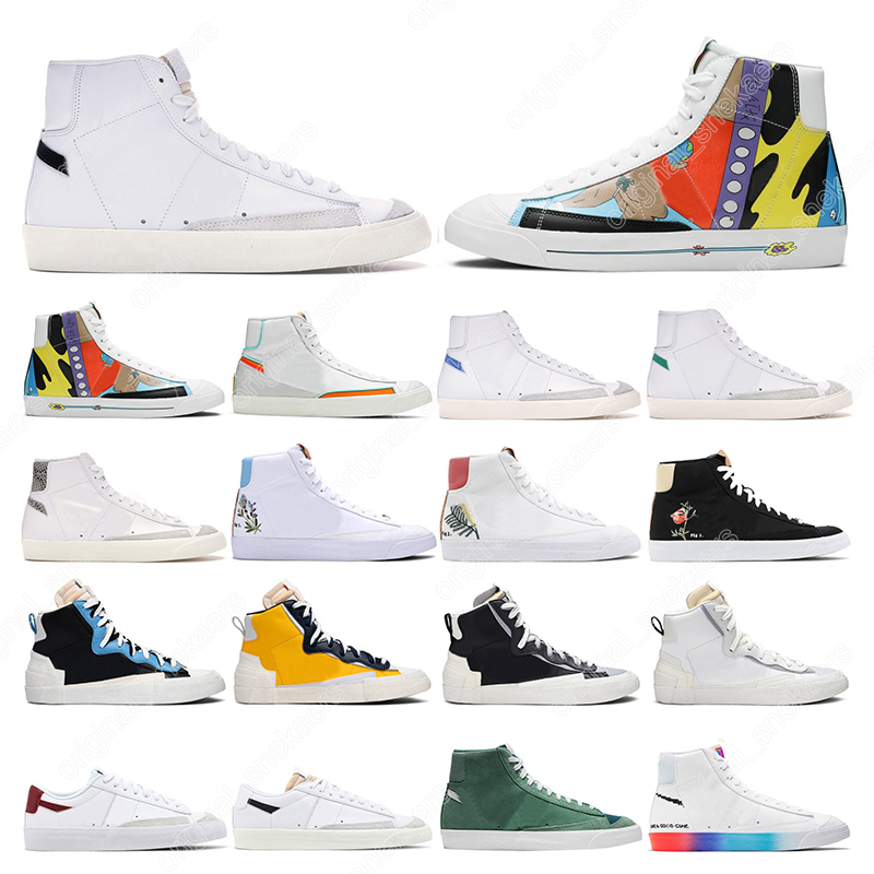 36-45 top Running Shoes blazer 77 high low mens womens Vintage White Black Habanero Red Lucid Green Optic Yellow Pack Aqua sports sneakers, 31 white ghost 36-39
36-45 top Running Shoes blazer 77 high low mens womens Vintage White Black Habanero Red Lucid Green Optic Yellow Pack Aqua sports sneakers, 31 white ghost 36-39