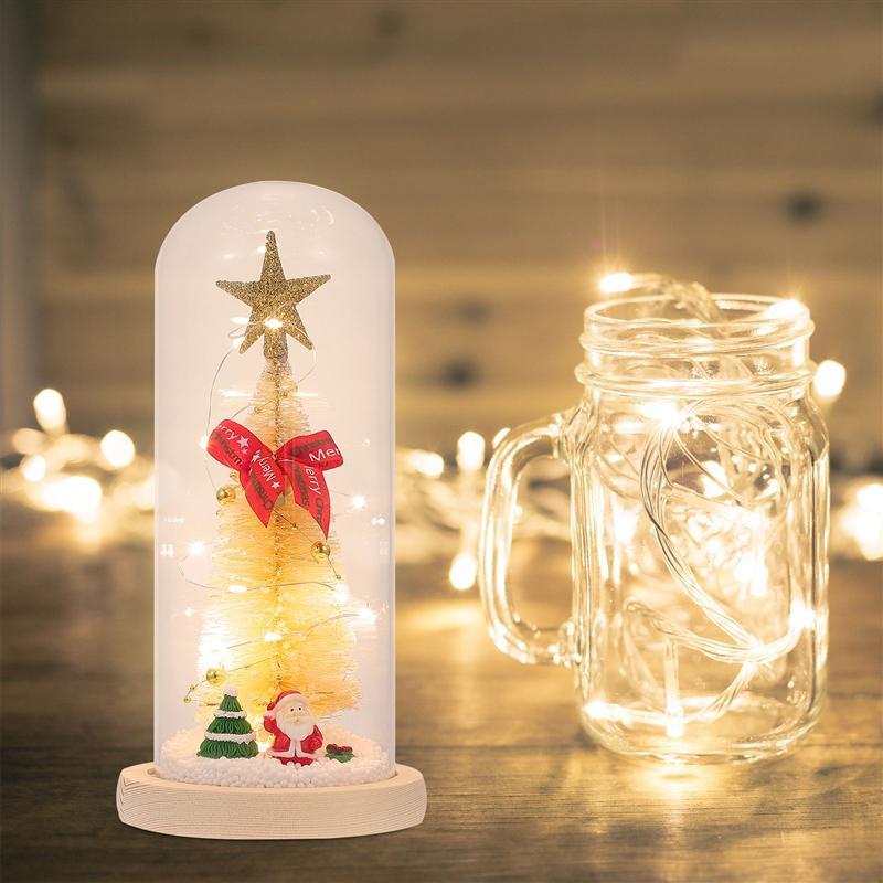 Christmas Decorations 1Pc Tree Adornment Glass LED Luminous Decor With No Battery 
Christmas Decorations 1Pc Tree Adornment Glass LED Luminous Decor With No Battery