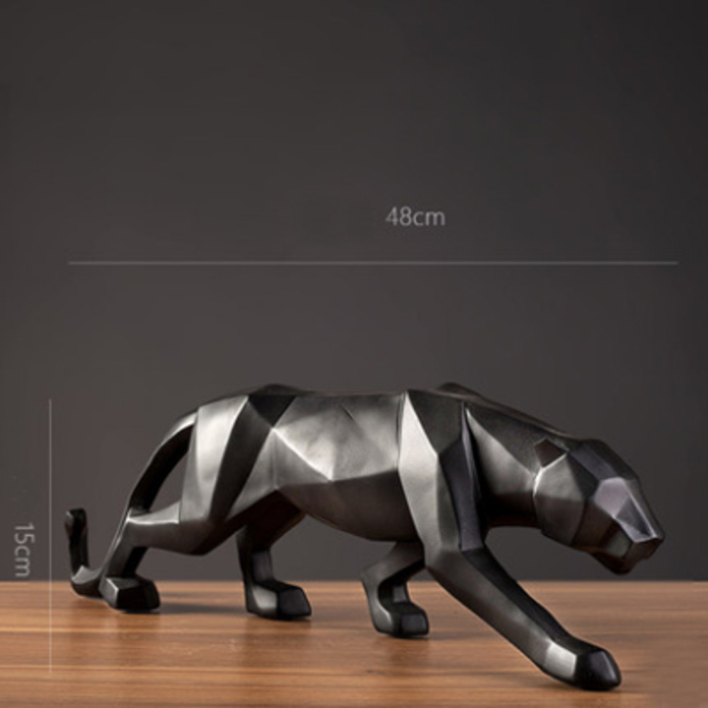 YuryFvna Abstract Resin Leopard Statue Geometric Wildlife Panther Figurine Animal Sculpture Modern Home Office Decoration Gift C0220
YuryFvna Abstract Resin Leopard Statue Geometric Wildlife Panther Figurine Animal Sculpture Modern Home Office Decoration Gift C0220