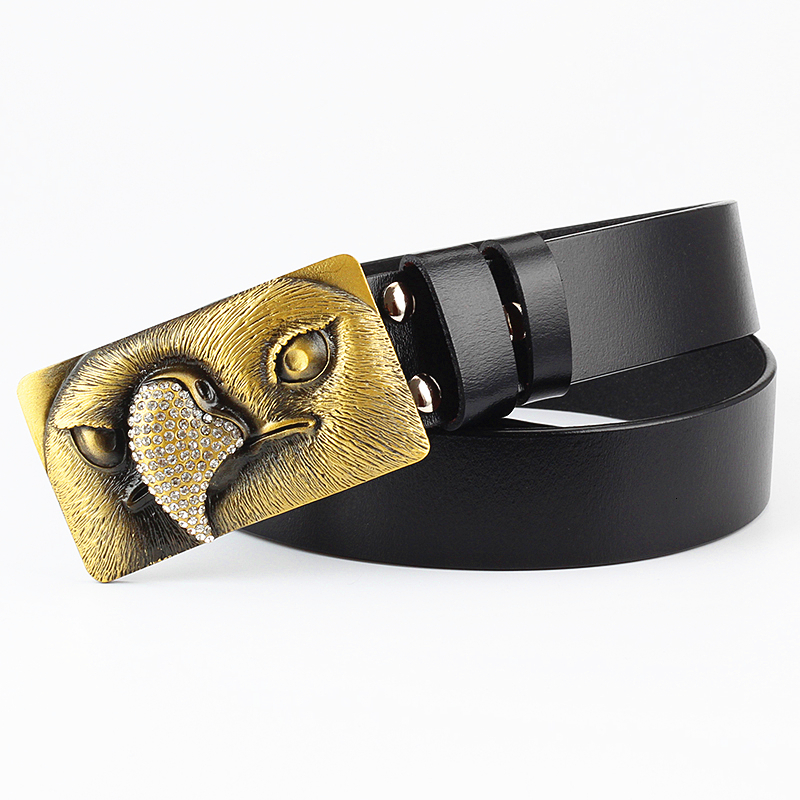 2021 New Personality Men Genuine Leather Head Hawk Mosaic Diamond Buckle Eagle Belt Metal Decorative Waistband R07l, Black
2021 New Personality Men Genuine Leather Head Hawk Mosaic Diamond Buckle Eagle Belt Metal Decorative Waistband R07l, Black