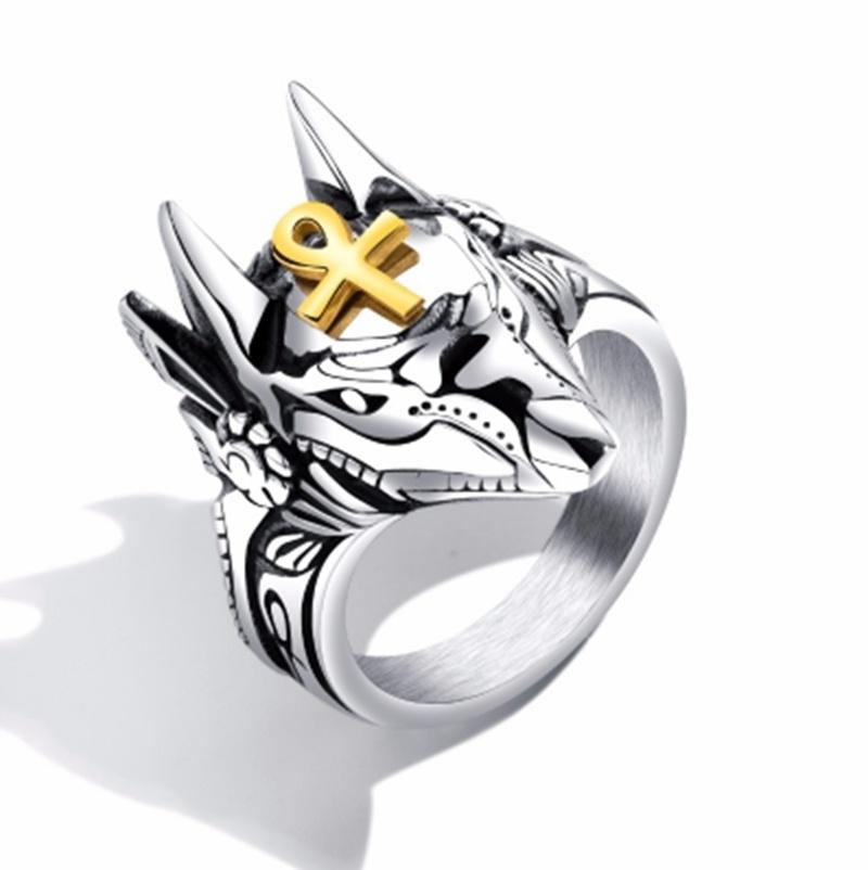 Cluster Rings Fashion Nordic Wolf King Fenrir For Men Hip Hop Rock Party Jewelry, Golden;silver
Cluster Rings Fashion Nordic Wolf King Fenrir For Men Hip Hop Rock Party Jewelry, Golden;silver