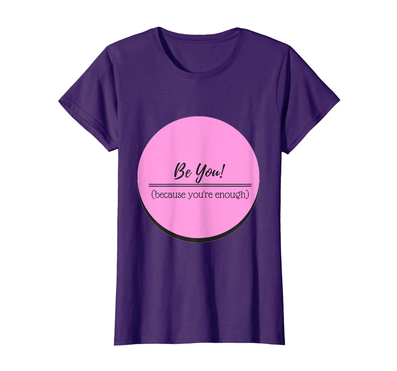 Womens Be You T-shirt, White;black
Womens Be You T-shirt, White;black