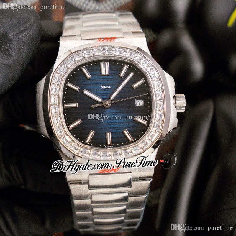 40mm 5711 CAL A324 Automatic Mens Watch Square Diamonds Bezel Blue Textured Dial Black Stick Markers Stainless Steel Bracelet Jewelry Watches 2022 Puretime G19c3, G19a (9)
40mm 5711 CAL A324 Automatic Mens Watch Square Diamonds Bezel Blue Textured Dial Black Stick Markers Stainless Steel Bracelet Jewelry Watches 2022 Puretime G19c3, G19a (9)