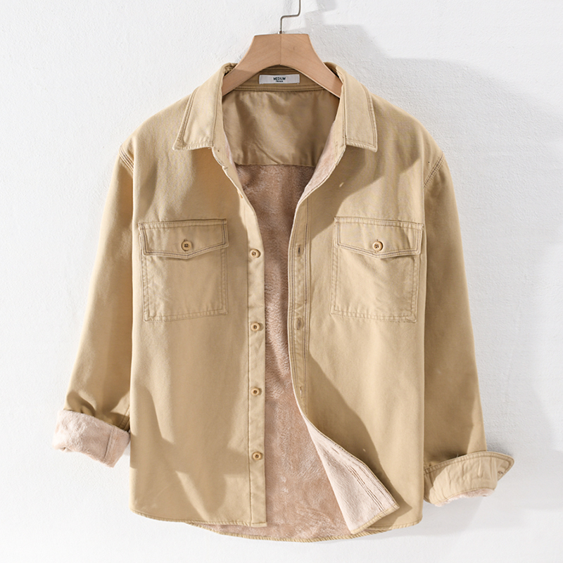 2021 New Winter and Autumn Plus Veet Warm Men's Fashion Casual Jackets for Men Solid Comfortable Jacket Mens Chaqueta Jas Qk4x, Khaki
2021 New Winter and Autumn Plus Veet Warm Men's Fashion Casual Jackets for Men Solid Comfortable Jacket Mens Chaqueta Jas Qk4x, Khaki