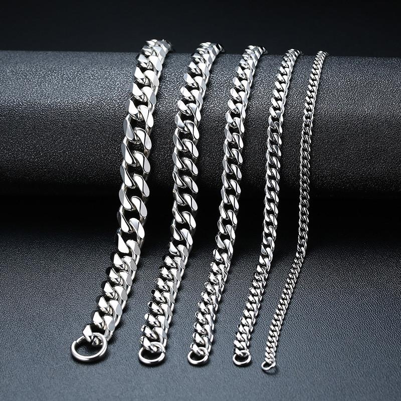 Link, Chain ZORCVENS Men's Bracelet Curb Cuban Link Stainless Steel Mens Womens Bracelets Bangle Gold Tone No Fade 3mm To 11mm
Link, Chain ZORCVENS Men's Bracelet Curb Cuban Link Stainless Steel Mens Womens Bracelets Bangle Gold Tone No Fade 3mm To 11mm