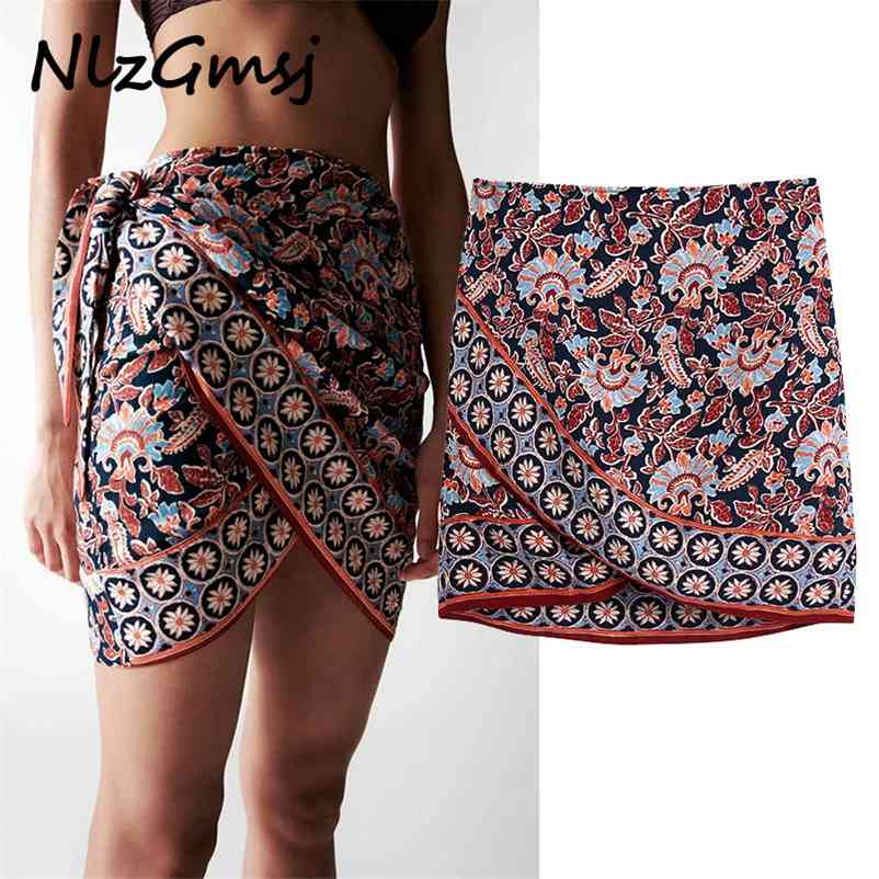 Skirt Women High Waisted Mini s Elegant Summer Asymmetrical Printed Knot s Ladies 05 210628, As picture
Skirt Women High Waisted Mini s Elegant Summer Asymmetrical Printed Knot s Ladies 05 210628, As picture