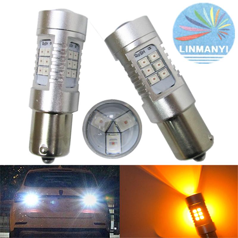 Car Headlights 2PCSx High Power 21W 1156 BAU15S BA15S 21LED Samsung 2835 21smd CANBUS Reverse Backup Turn Signals Lamp 6000k 12V Yellow
Car Headlights 2PCSx High Power 21W 1156 BAU15S BA15S 21LED Samsung 2835 21smd CANBUS Reverse Backup Turn Signals Lamp 6000k 12V Yellow
