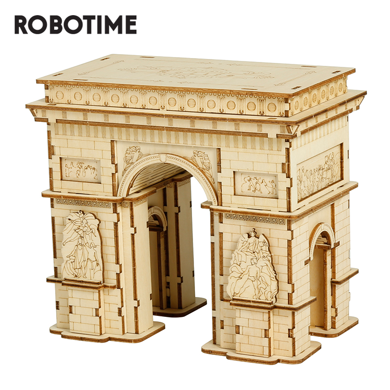 Model Building Kits 3D puzzle game arc de triomphe model blokcs toys for kids children gift TG502 rolife Puzzle - 3d Bois
Model Building Kits 3D puzzle game arc de triomphe model blokcs toys for kids children gift TG502 rolife Puzzle - 3d Bois