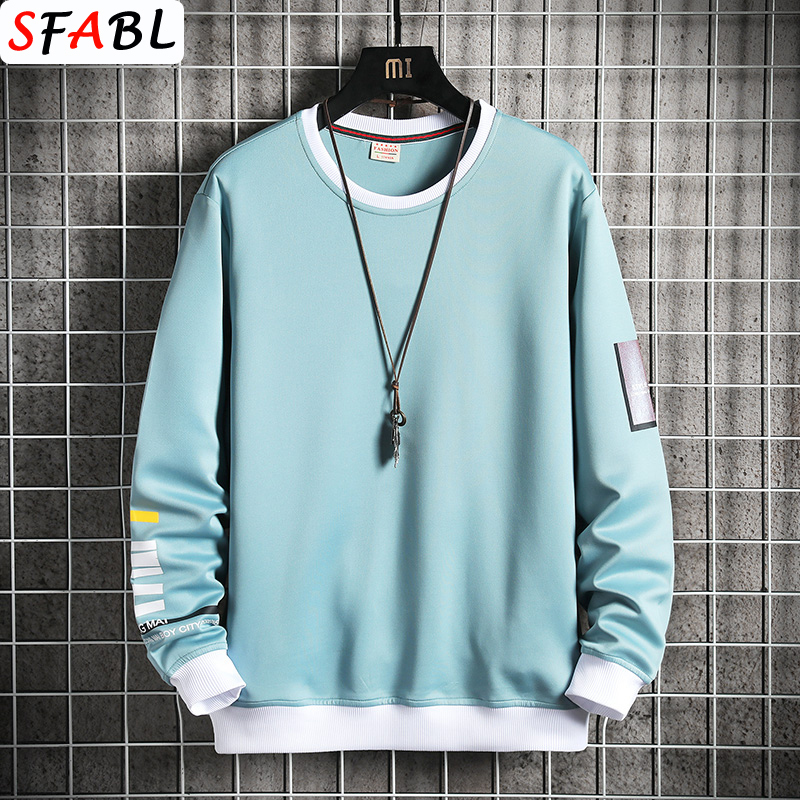 SFABL Youth Fashion Hoodies Harajuku Men Fashion Letter Printed Hoodies Male Japanese Streetwear Men's Casual Sweatshirt 201127