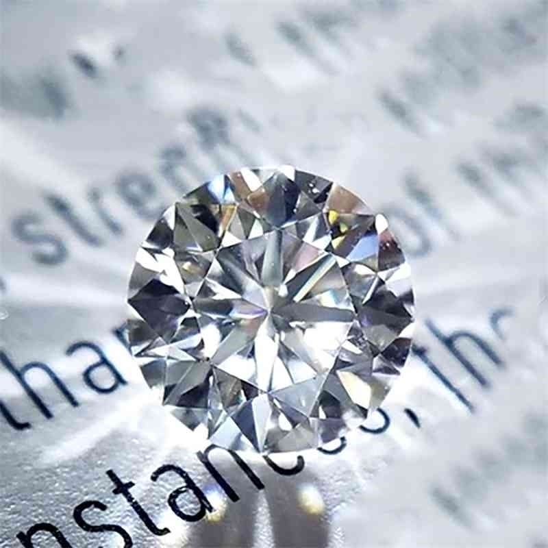 Loose Gemstones Moissanite Round D Color Brilliant Cut 0.3ct to 2ct VVS1 Grade Jewelry DIY Ring Earrings Material Lab Diamond
Loose Gemstones Moissanite Round D Color Brilliant Cut 0.3ct to 2ct VVS1 Grade Jewelry DIY Ring Earrings Material Lab Diamond