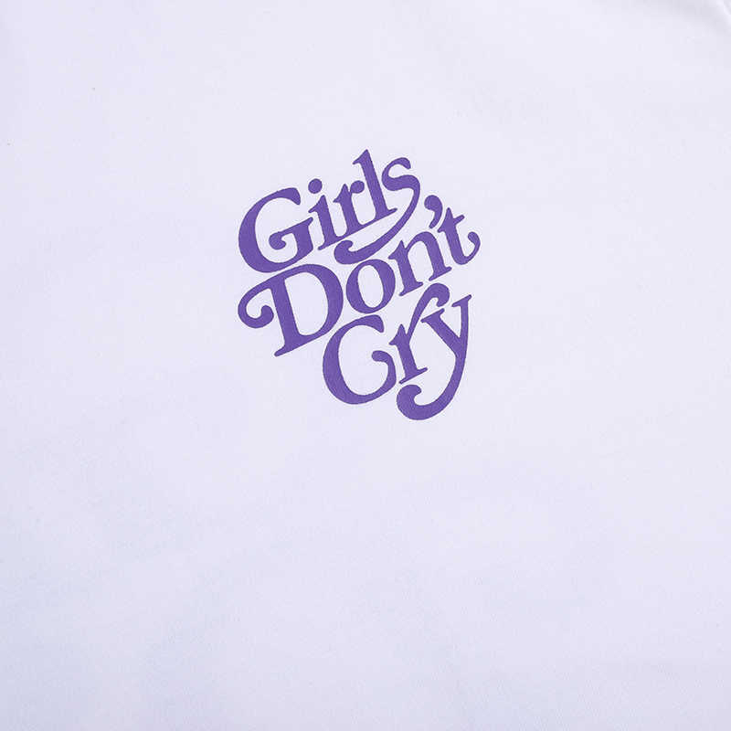 Girls Dont Cry Funny Cute Purple Shirts Graphic Tees Japanese Streetwear alternative grunge Oversized T Shirt Women Clothing 210722