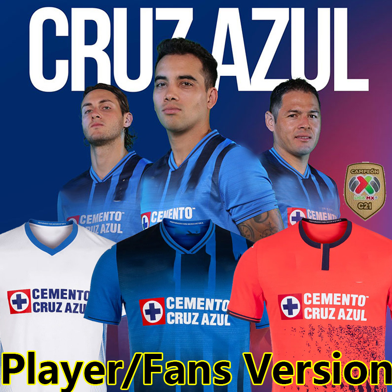 21/22 Liga MX Cruz Azul Soccer Jerseys fans player version CAMPEONES 2021 2022 RODRIGUEZ PINEDA ALVARADO ROMO football shirt Men+Kids Kits uniform, 21-22 home player
21/22 Liga MX Cruz Azul Soccer Jerseys fans player version CAMPEONES 2021 2022 RODRIGUEZ PINEDA ALVARADO ROMO football shirt Men+Kids Kits uniform, 21-22 home player