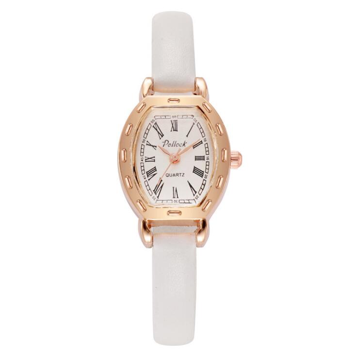 Fashion Women Small Dial Watches Retro Roman Numeral Tonneau Design Ladies Girl Student quartz Movement Bracelet watch, Leave a message about color
Fashion Women Small Dial Watches Retro Roman Numeral Tonneau Design Ladies Girl Student quartz Movement Bracelet watch, Leave a message about color