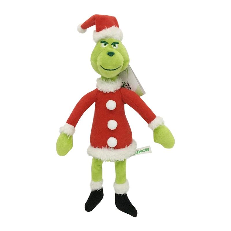 2021 Christmas Grinch Stole Plush Toys Grinch stuffed toy Max Dog Doll Soft Stuffed Cartoon Animal Peluche for Kids Christmas Gifts lx59