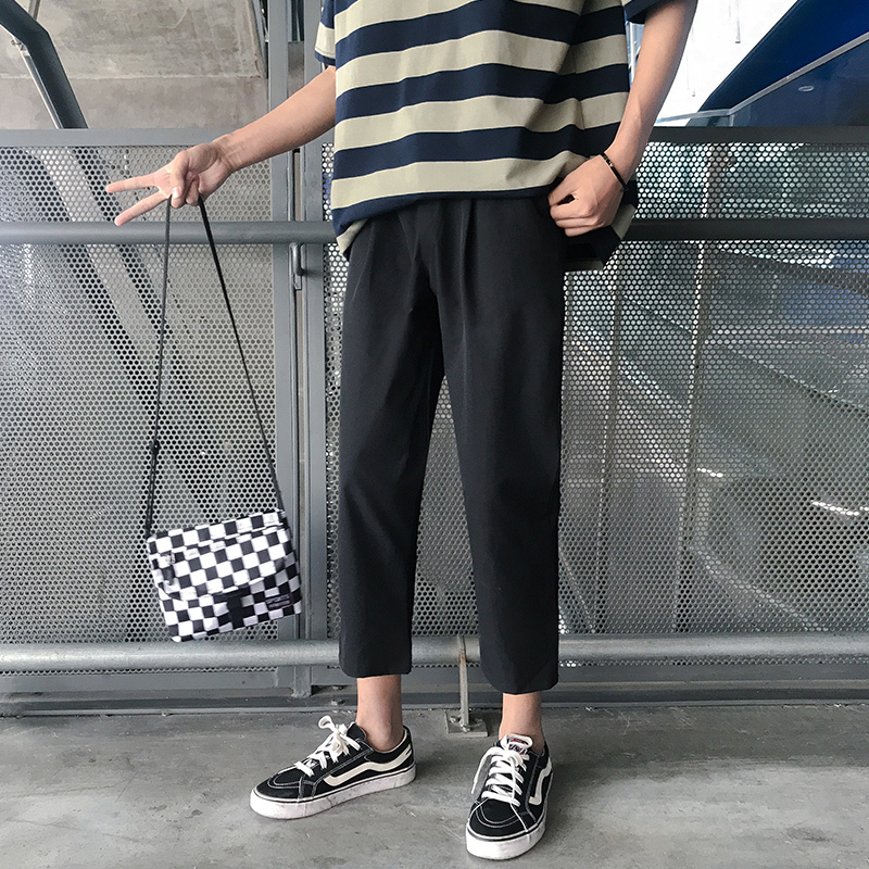 2021 New Men's Male Leisure Casual Fashion Trend Trousers Loose Straight Black Color Pants Plus Size M-5xl 1tmf, White
2021 New Men's Male Leisure Casual Fashion Trend Trousers Loose Straight Black Color Pants Plus Size M-5xl 1tmf, White