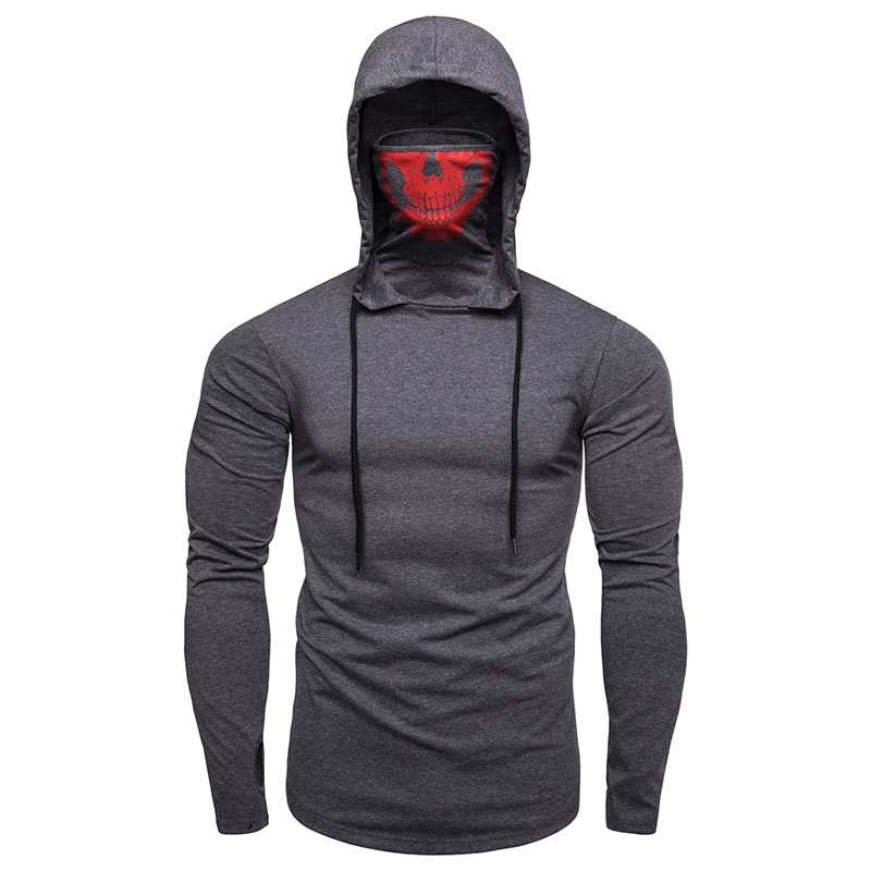 Long Sleeve Fitness Hoodies Men Autumn Thin Sweatshirt Male Sporting Slim Fit Streetwear Solid Pullover street Hoodie White 201020