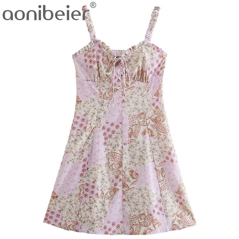 Sweetheart Mini Dress Summer Sleeveless Lettuce Trim Tie Front Women Casual High Waist Printed Cami Female 210604, Tops
Sweetheart Mini Dress Summer Sleeveless Lettuce Trim Tie Front Women Casual High Waist Printed Cami Female 210604, Tops