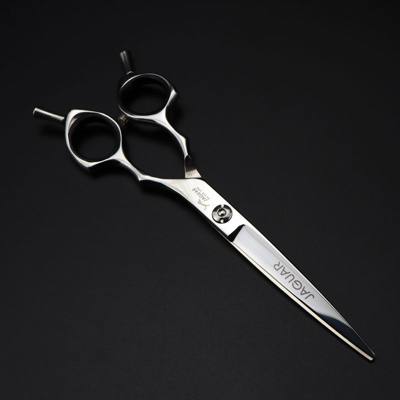 new arrival JAGUAR 6.5 inch hair scissors 6CR professional barber thinning cutting scissors Double tail