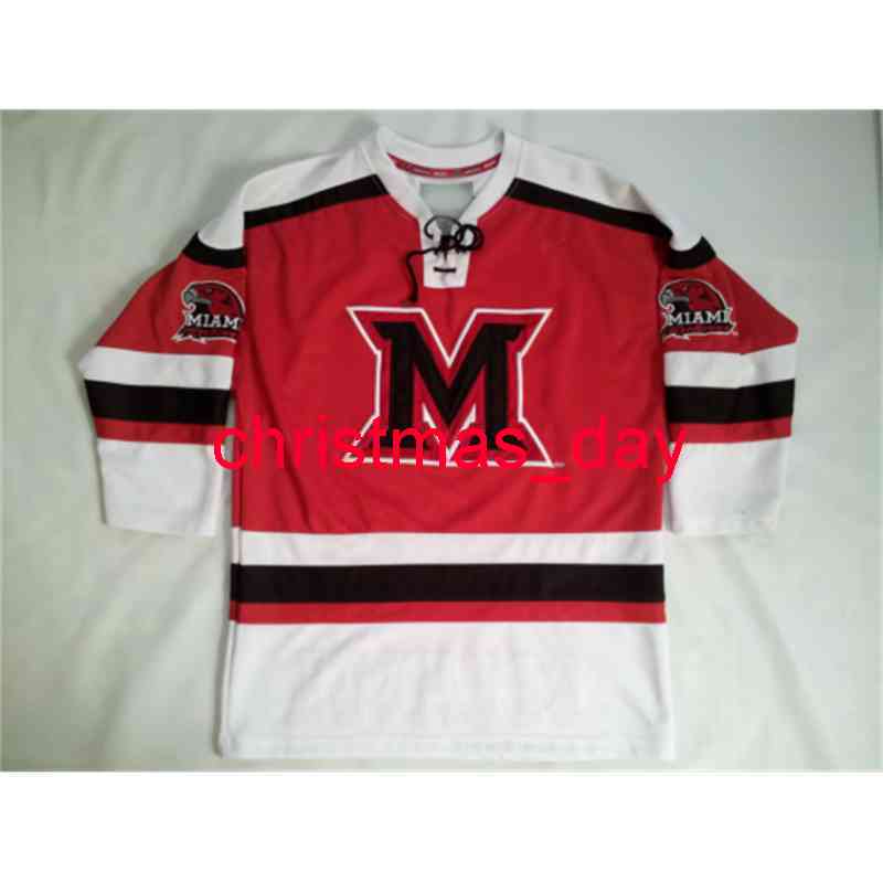 RARE NCAA MIAMI REDHAWKS HOCKEY JERSEY Stitched Custom any number name XS-6XL, Black
RARE NCAA MIAMI REDHAWKS HOCKEY JERSEY Stitched Custom any number name XS-6XL, Black