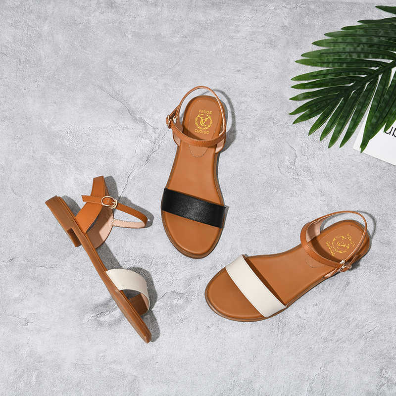 Meotina Women Shoes Flat Sandals Natural Genuine Leather Buckle Square Heel Shoes Cow Leather Sandals Female Big Size 43 210608, Black
Meotina Women Shoes Flat Sandals Natural Genuine Leather Buckle Square Heel Shoes Cow Leather Sandals Female Big Size 43 210608, Black