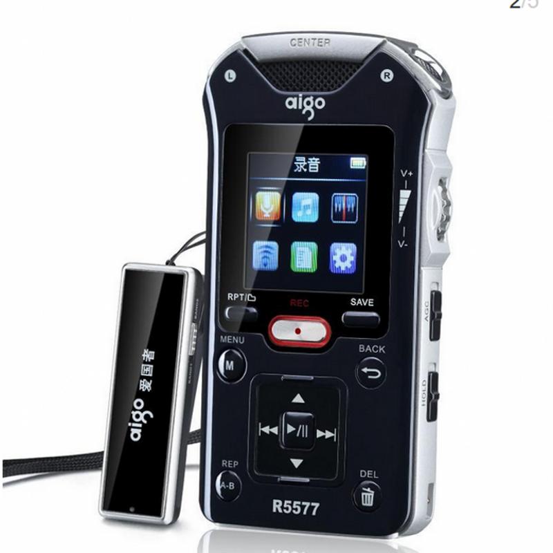 Digital Voice Recorder Aigo R5577 Recording Pen 16g Professional Remote HD Wireless Wheat 50 Meters Lossless MP3 Player Sampling Rate 1536kb
Digital Voice Recorder Aigo R5577 Recording Pen 16g Professional Remote HD Wireless Wheat 50 Meters Lossless MP3 Player Sampling Rate 1536kb