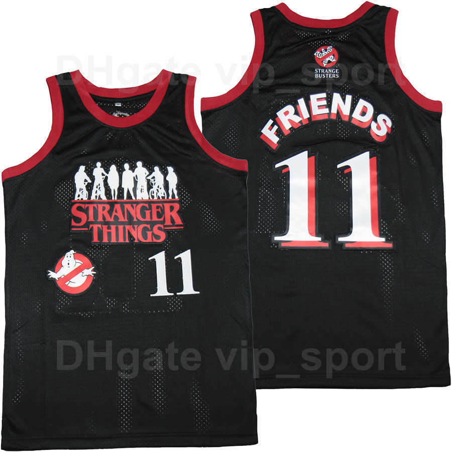 STRANGER THINGS ELEVEN 11 Friends Jersey Men Basketball Sport Uniform Pure Cotton All Stitched Breathable Black Team Color Excellent Quality, 1 white
STRANGER THINGS ELEVEN 11 Friends Jersey Men Basketball Sport Uniform Pure Cotton All Stitched Breathable Black Team Color Excellent Quality, 1 white