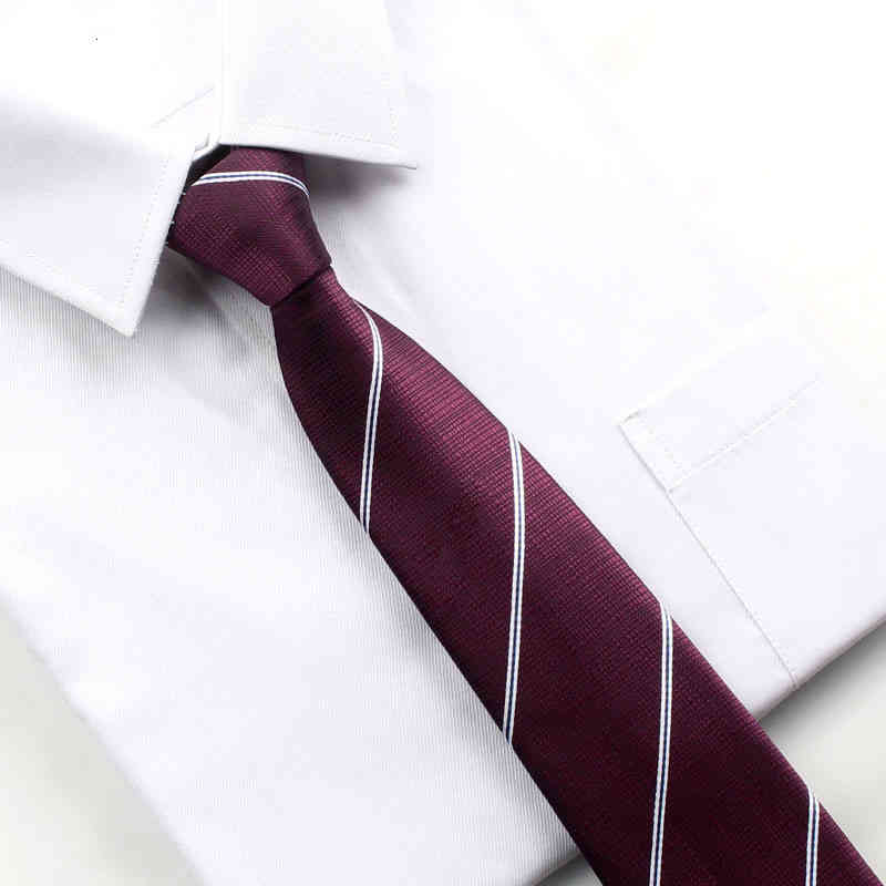 Necktie Scarf Corbata Tie Men's Black Traditional 8cm Blue Stripe Pdd