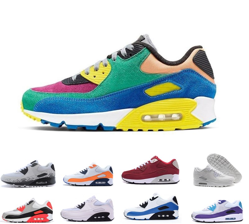 2020 Men women classic 90 Surface outdoor Shoes Black Red White Sports Trainers Cushion Surface Breathable Sports sneakers shoe, Shoes boxes
2020 Men women classic 90 Surface outdoor Shoes Black Red White Sports Trainers Cushion Surface Breathable Sports sneakers shoe, Shoes boxes