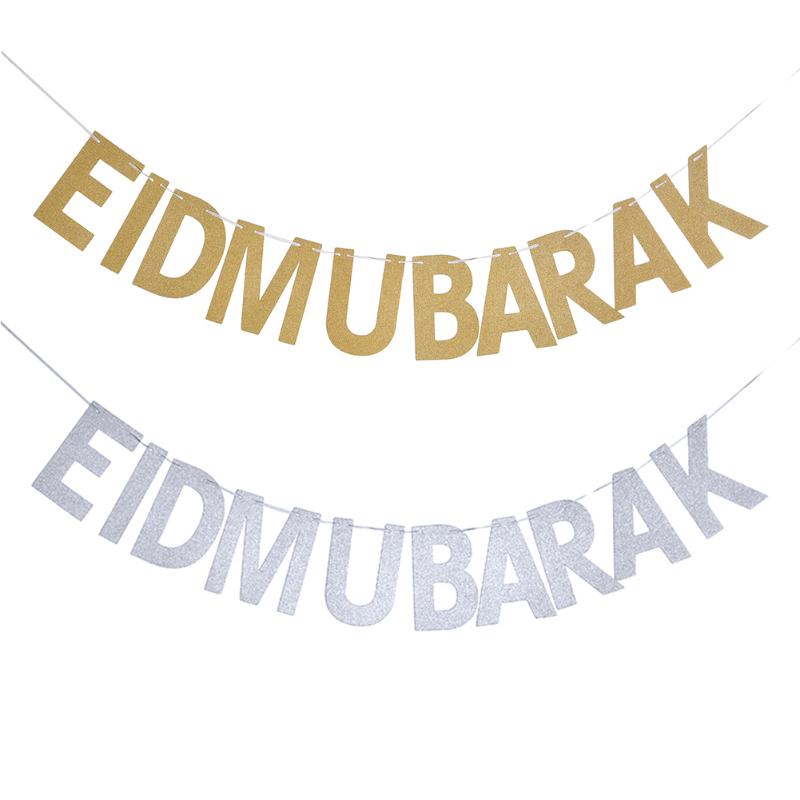 Party Decoration EID MUBARAK Gold Silver String Flag 3M Id Al-Fitr Pennant Lesser Bairam Banner Hanging Garland Happy Bunting
Party Decoration EID MUBARAK Gold Silver String Flag 3M Id Al-Fitr Pennant Lesser Bairam Banner Hanging Garland Happy Bunting