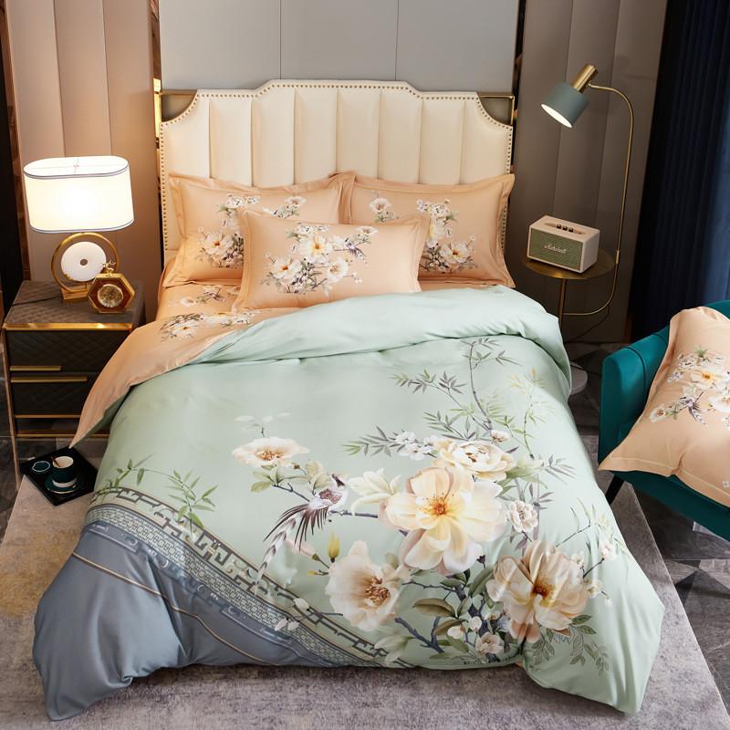 2021 New Arrival 4-piece Set Of Pure Cotton Autumn Print Decoration Sheets And Duvet Vover Thickened Cotton Brushed Bedding Set, 11
2021 New Arrival 4-piece Set Of Pure Cotton Autumn Print Decoration Sheets And Duvet Vover Thickened Cotton Brushed Bedding Set, 11