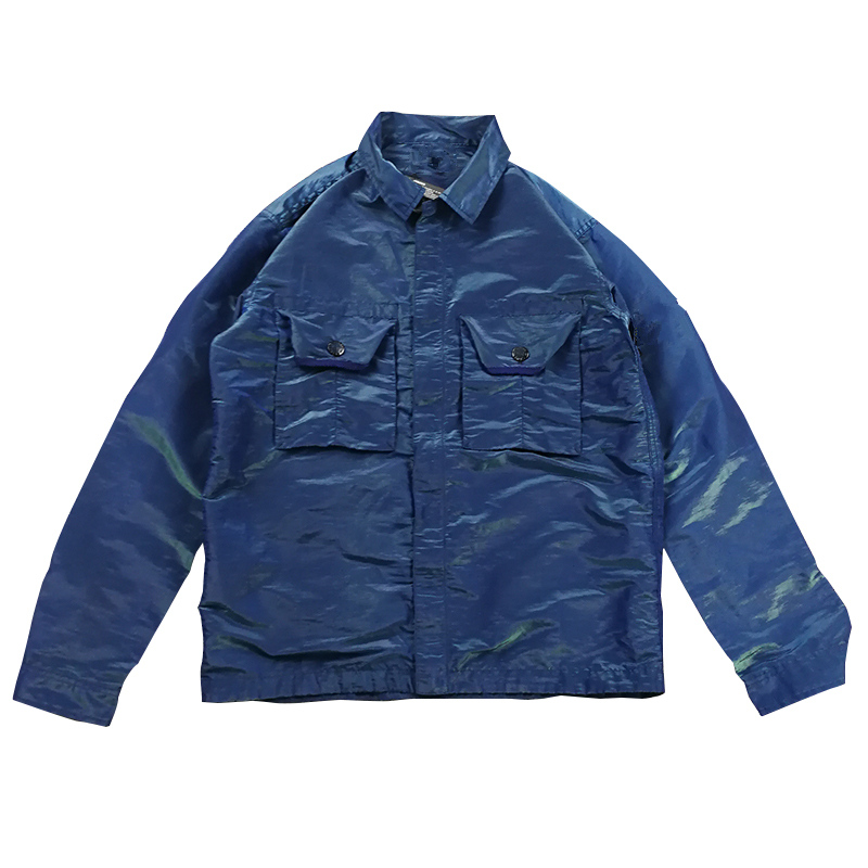 FW Colorful Nylon Tech Fabric Men's Lapel Jacket