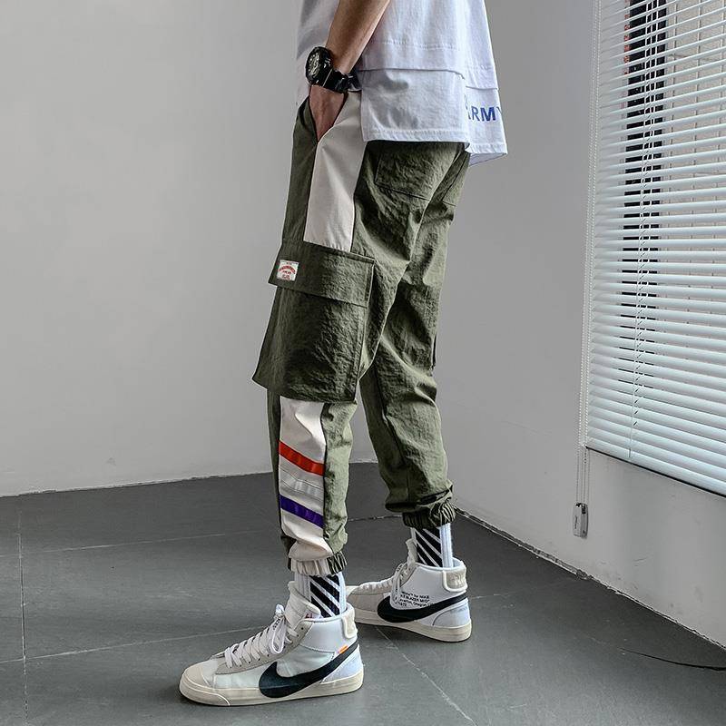 2021 New Japo Fitas Corredores Preto Multi-bolso Homem Sweatpants Streetwear Casual Hip Hop Dos Homens De Carga Calas 3779
2021 New Japo Fitas Corredores Preto Multi-bolso Homem Sweatpants Streetwear Casual Hip Hop Dos Homens De Carga Calas 3779