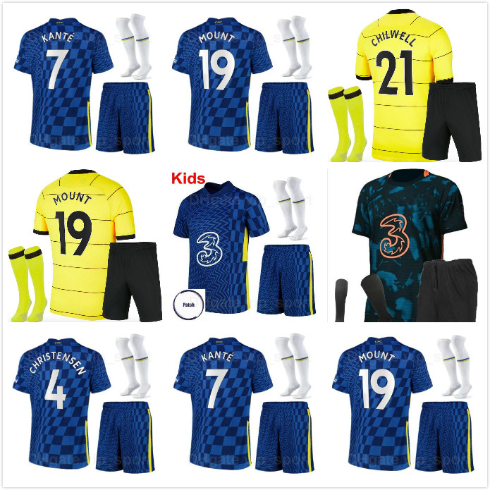 Men + kids kit with socks CFC LUKAKU soccer jersey boys sets 2021 2022 PULISIC ZIYECH HAVERTZ KANTE WERNER ABRAHAM CHILWELL MOUNT child suits football shirt adult 21 22, Black
Men + kids kit with socks CFC LUKAKU soccer jersey boys sets 2021 2022 PULISIC ZIYECH HAVERTZ KANTE WERNER ABRAHAM CHILWELL MOUNT child suits football shirt adult 21 22, Black